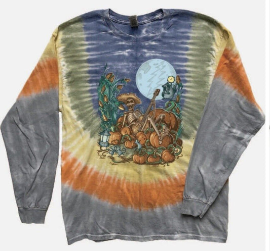 Grateful Dead Long Sleeve shirt -New Grateful Dead shirt - Long Sleeve Harvest Moon tie dye shirt -Long Sleeve Grateful Dead tie dye shirt - Dead & Company long sleeve tie dye shirt - size small - 3XL
