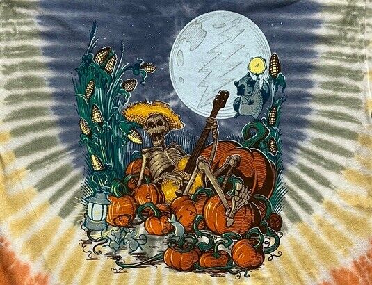 Grateful Dead Long Sleeve shirt -New Grateful Dead shirt - Long Sleeve Harvest Moon tie dye shirt -Long Sleeve Grateful Dead tie dye shirt - Dead & Company long sleeve tie dye shirt - size small - 3XL