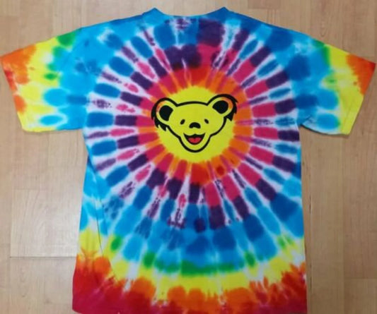 Dancing Bears Stealie Grateful Dead shirt - The Dancing Bears dancing around a Steal Your Face - Circle Bears -  Dead & Company shirt - sizes: small, medium, large, XL, 2XL, 3XL, 4XL and 5XL