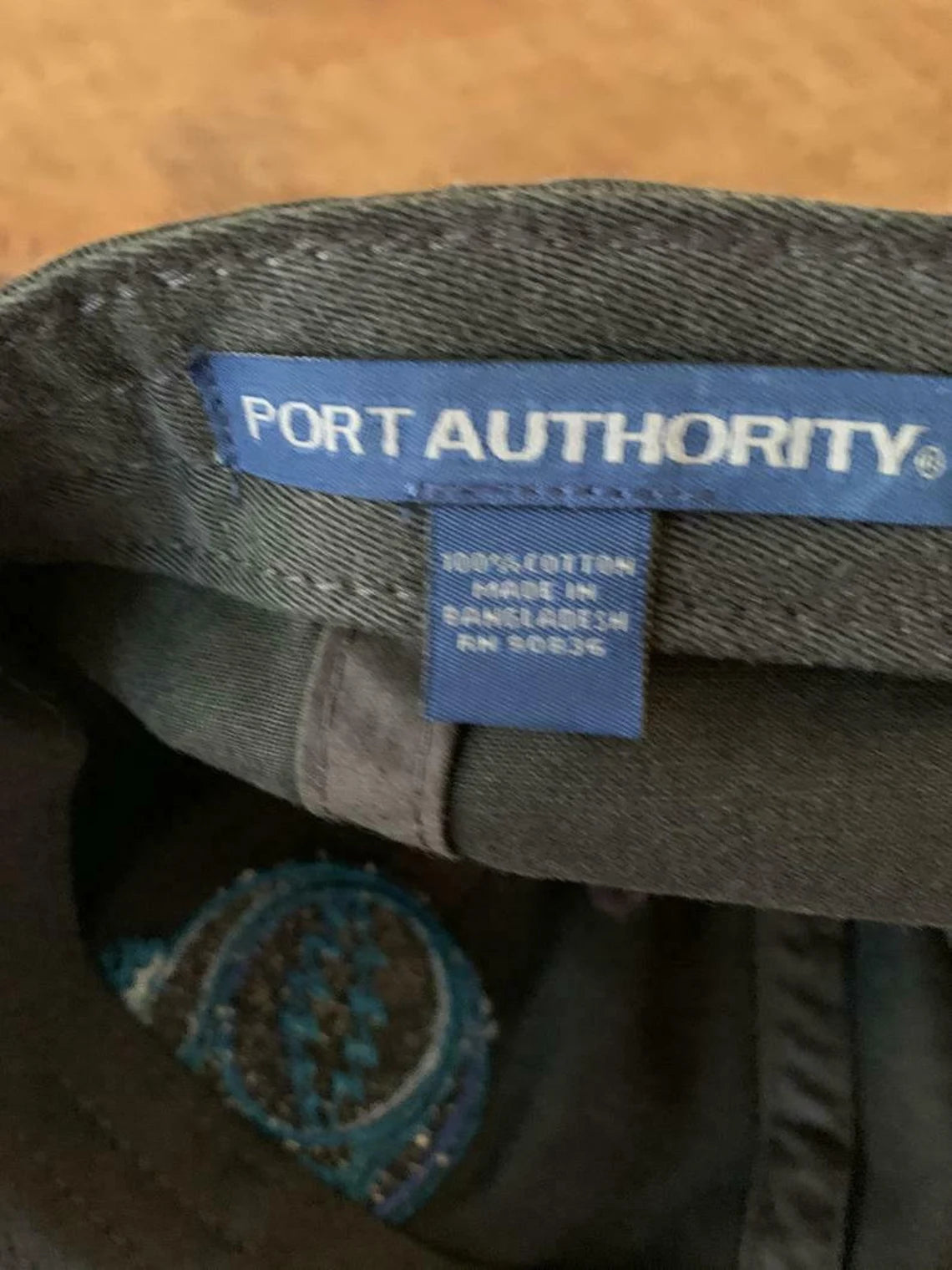 Grateful Dead Hat - Stealie baseball hat - Gray/Blackish Grateful Dead hat - adjustable buckle on the back - one size fits all