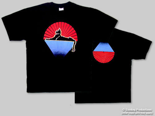 Jerry Garcia Cats shirt - Jerry Garcia Cats Under the Stars shirt - JGB Band shirt - 2 sided shirt - sizes: small, medium, large, XL and 2XL