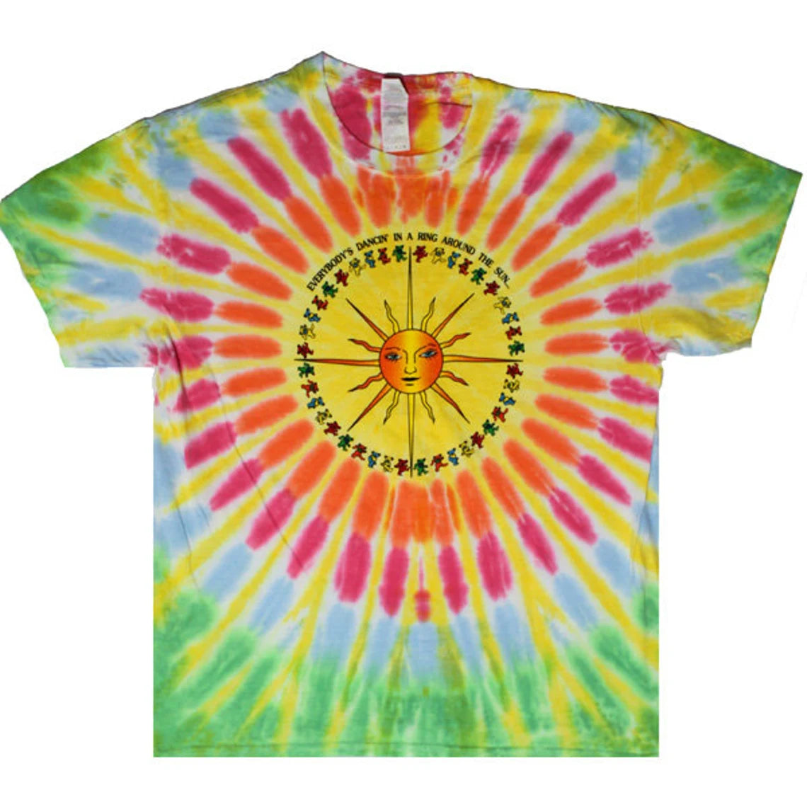 Dancing Bears Grateful Dead shirt - The Dancing Bears dancing around the Sun - Sun Bears -  Dead & Company shirt - sizes: small, medium, large, XL, 2XL, 3XL and 4XL