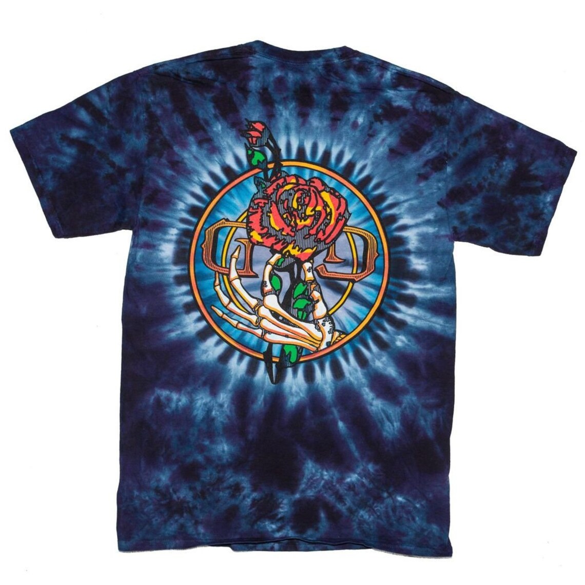 Grateful Dead Psycle Sam shirt - Grateful Dead Rose tie dye shirt - Cool Grateful Dead shirt -  Dead & Company shirt - sizes: small, medium, large, XL, 2XL, 3XL and 4XL