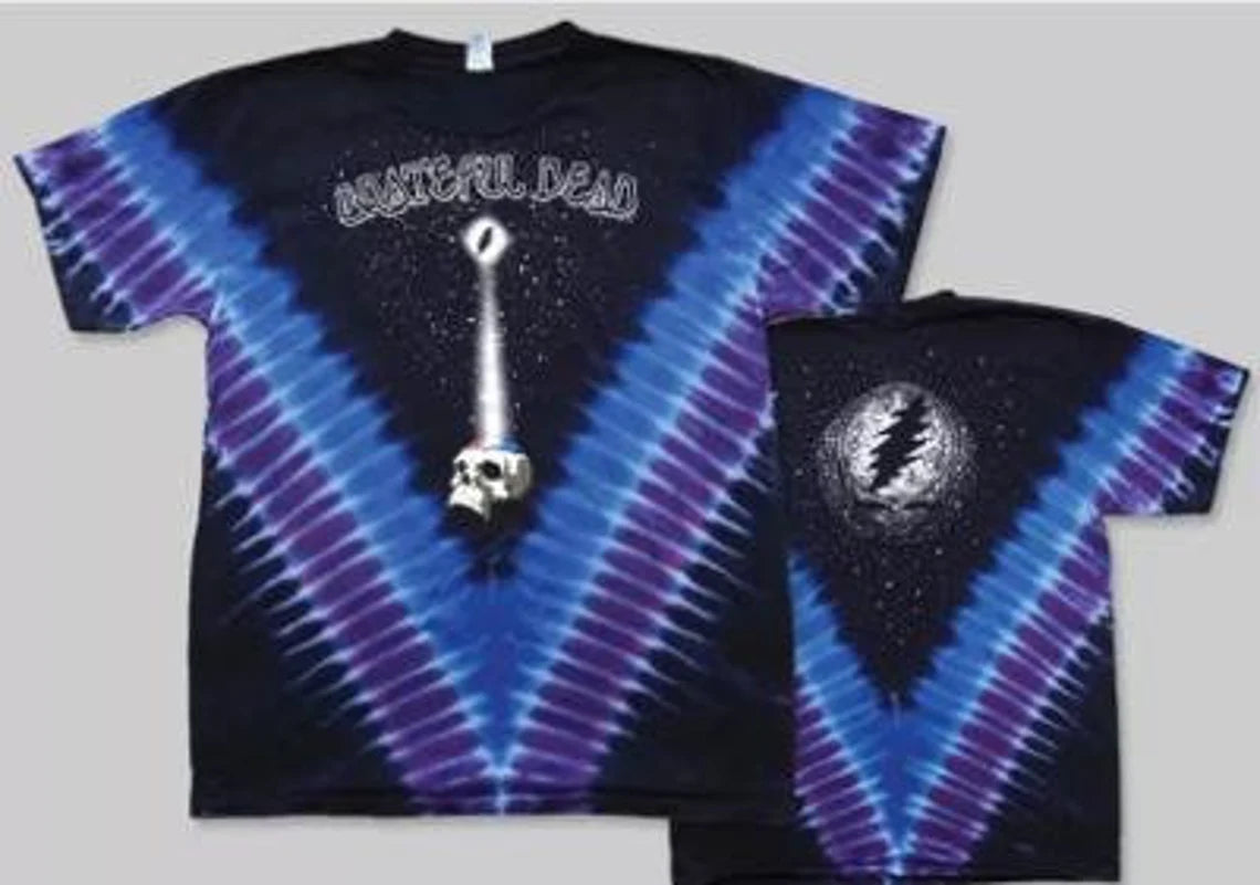 Grateful Dead skull shirt - Grateful Dead Star shine tie dye shirt - Cool Grateful Dead shirt -  Dead & Company shirt - sizes: small, medium, large, XL, 2XL, 3XL, 4XL and 5XL