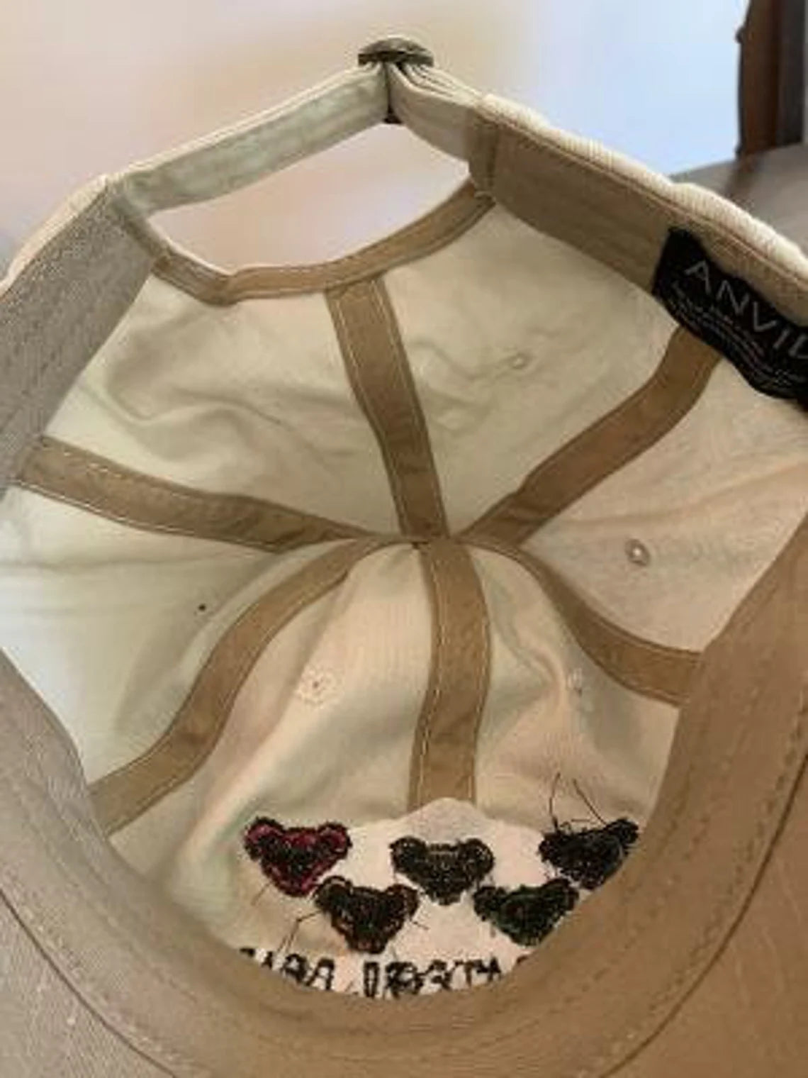 Grateful Dead Dancing Bears Hat - Dead Head Bears baseball cap - Dancing Bears Grateful Dead hat - DEAD HEAD hat - Grateful Dead Bears Baseball Cap - adjustable buckle on the back - one size fits all