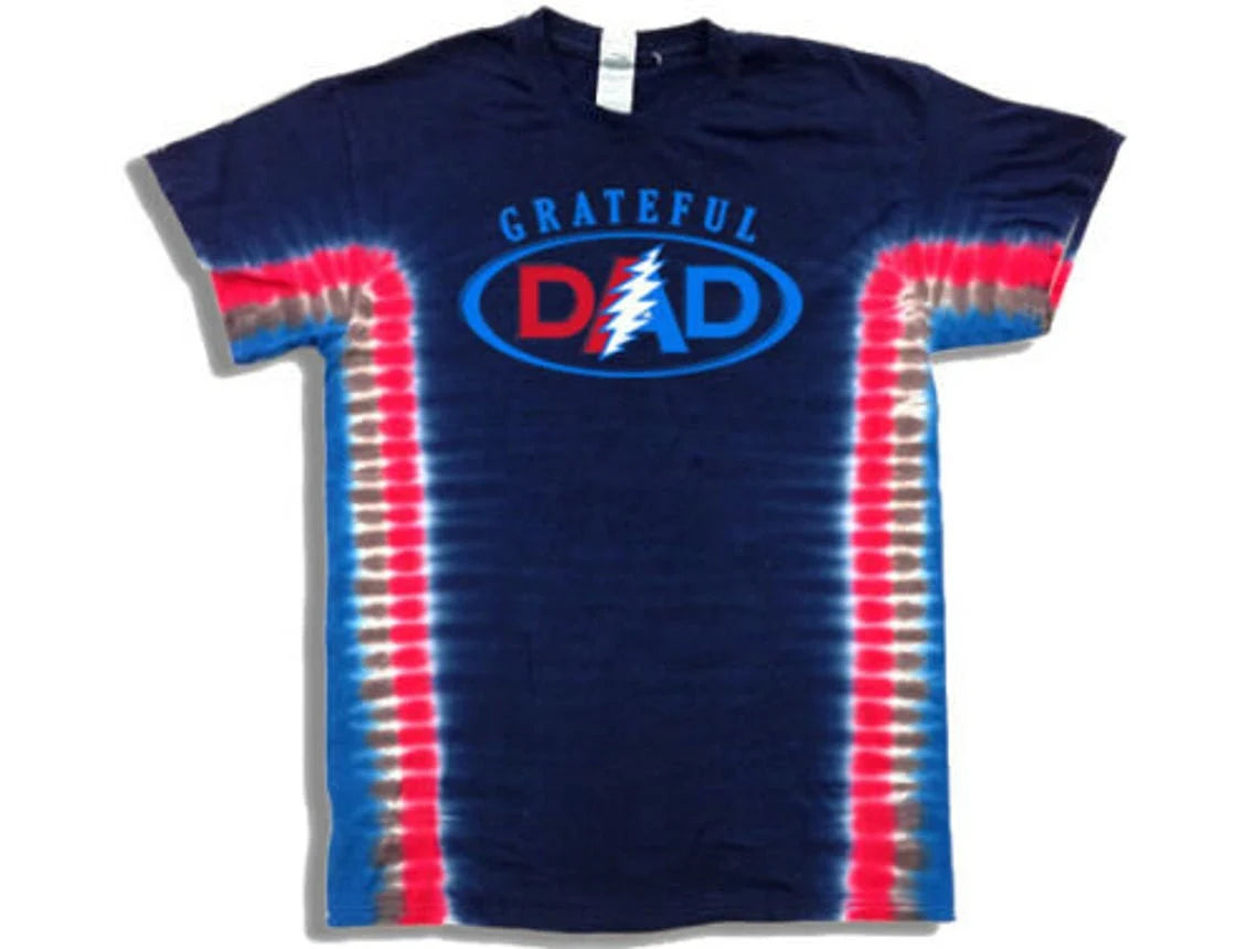 Grateful Dad shirt - Grateful Dead Dad tie dye shirt - Father's Day Grateful Dead gift - Baby shower Dad gift - Cool Grateful Dead shirt -  Dead & Company shirt - sizes: small, medium, large, XL, 2XL, 3XL and 4XL
