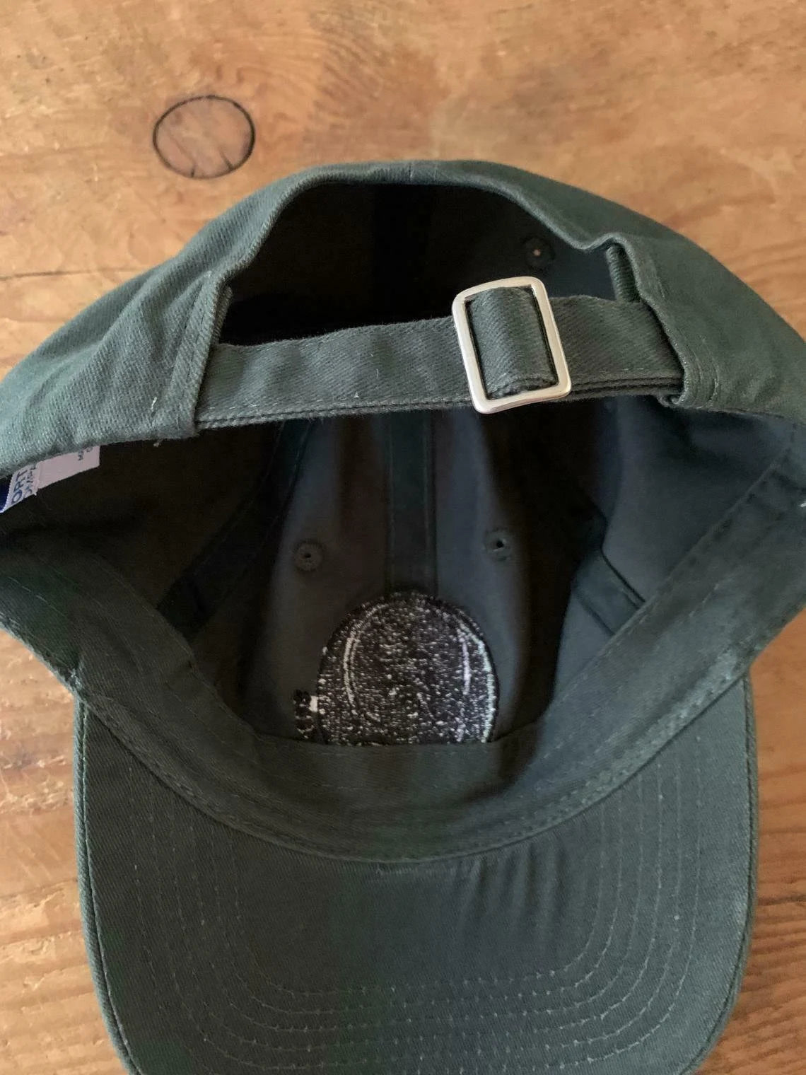 Grateful Dead Baseball Cap - Stealie baseball cap - Green Grateful Dead hat - DEAD HEAD hat - Steal Your Face Baseball Hat - adjustable buckle on the back - one size fits all